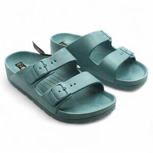 Tecs Women's 2 Band Sandals Aqua/Turquoise- Women's Outdoor at Academy Sports